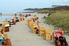 Strandkorbparade in Wustrow