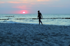 Sonnenuntergang mit Anmut