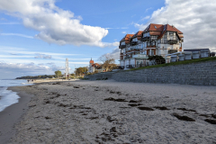 Kühlungsborn-West: Schloss am Meer im Herbst 2023