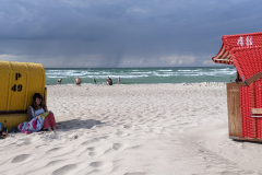 Ostseeimpressionen am Strand von Dierhagen im Sommer 2023