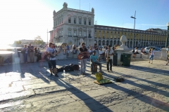 Streetmusic in Lissabon Streetmusic in Lissabon